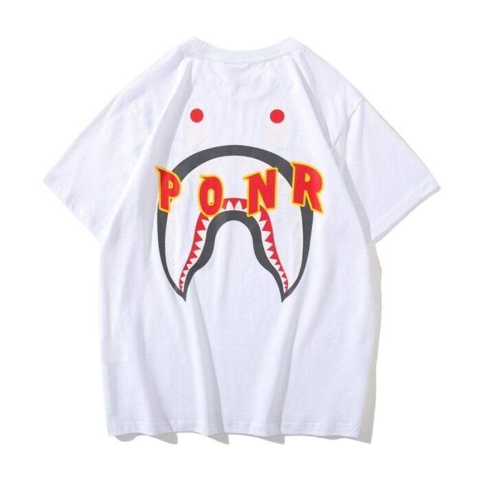 BAPE Multi Camo Shark PONR T-Shirt